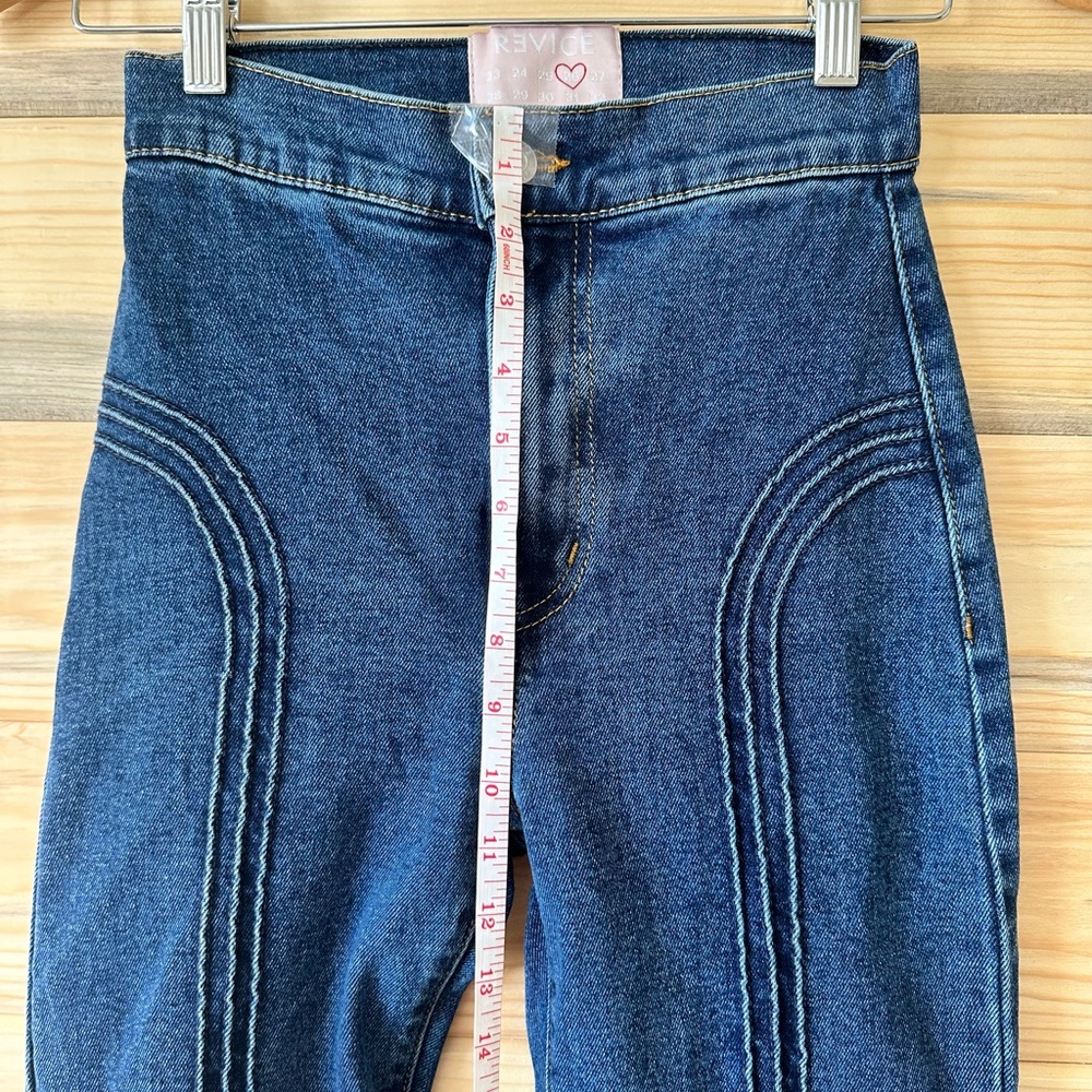REVICE Blue Flare Jeans - Picture 9 of 13